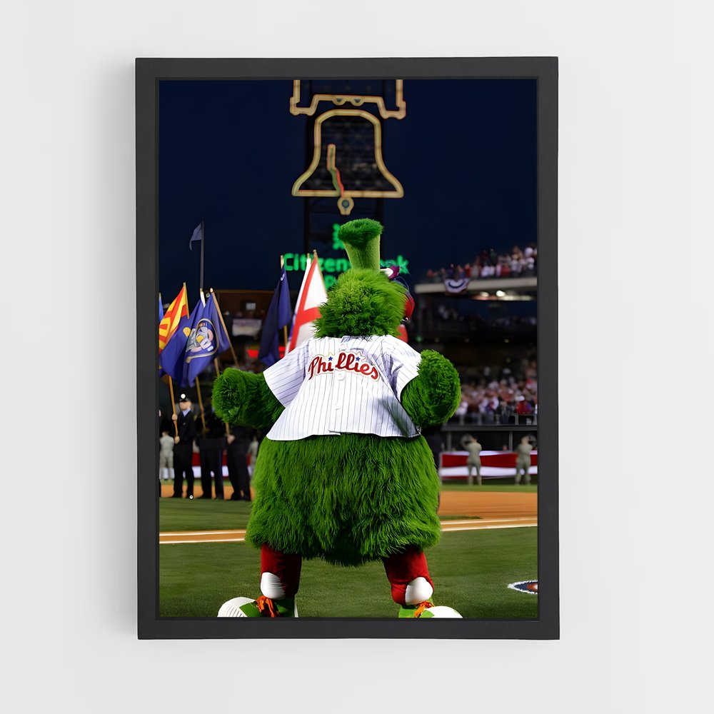 Poster Phillies Power – affiche Baseball (vue 2)